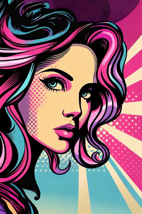 Vector Digital Art Pop Art In Pop Art Images Pop Art Painting