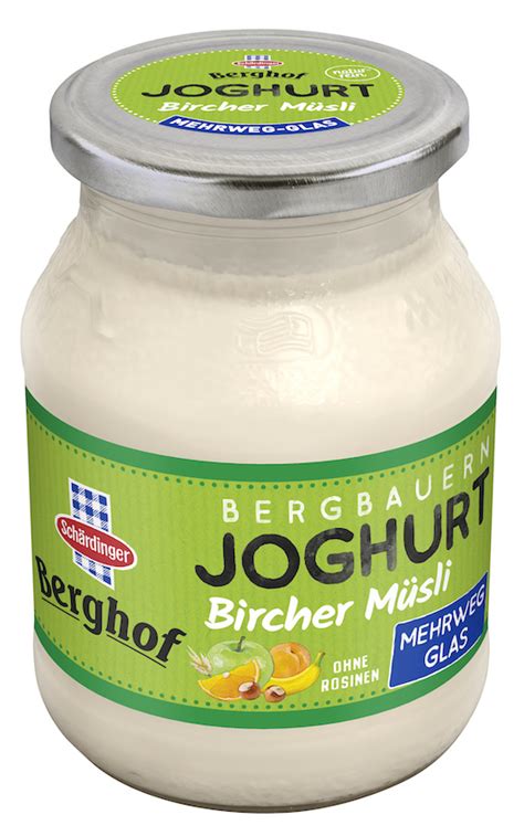 Sch Rdinger Berghof Bergbauern Joghurt Neu Im Mehrweg Glas