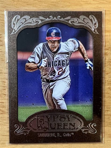 Topps Gypsy Queen Gold Ryne Sandberg For Sale Online Ebay