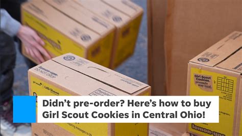 Didn T Pre Order Girl Scout Cookies Here S How To Purchase