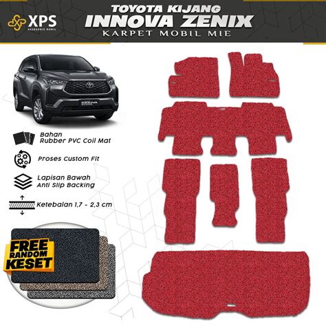 Jual Karpet Mie Mobil Toyota Innova Zenix 2022 Mie Bihun PREMIUM Coil