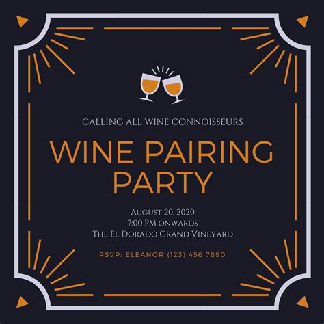 Customize Wine Tasting Invitations Templates Online Canva