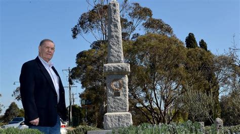 Eltham War Memorial To Be Extended Before Anzac Day Herald Sun