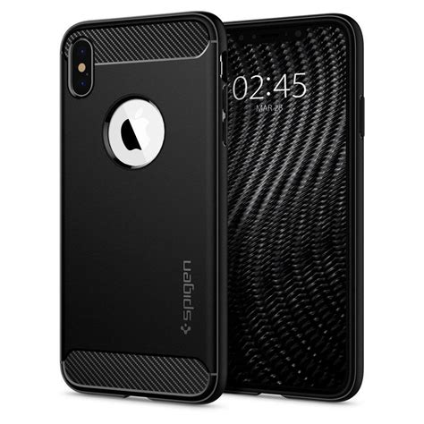 Etui Braders Spigen Rugged Armor Do IPhone X XS Matte Black Braders