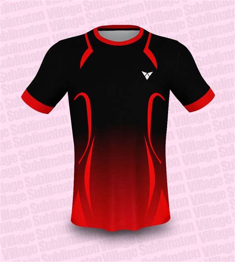 Hey Check This Red And Black Plain Football Jersey Design Rs15000