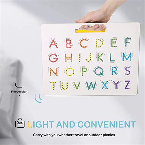 Hautton Magnetic Letters Board Pieces In Double Sided Magnetic