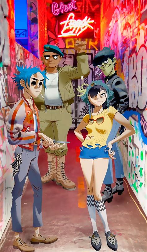 Gorillaz Wallpaper Gorillaz Imagenes De Gorillaz Fondo De Pantalla Rock