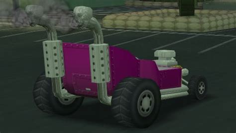 Ford T Bucket In The Simpsons Hit And Run