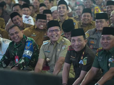 Danny Pomanto Pj Gubernur Sulsel Dan Forkopimda Bersama Ribuan