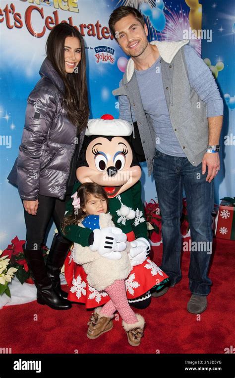 Roselyn Sanchez, Eric Winter, and daughter Sebella Rose Winter attend ...