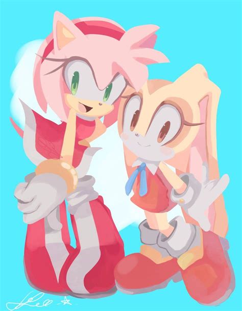 Sonic X Amy And Cream