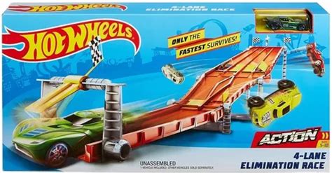 Pista Carreras Eliminaci N Carrilles Hot Wheels Action Set Meses Sin Inter S