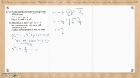 Matematik Bc Vux Kapitel Geometri Blandade Vningar