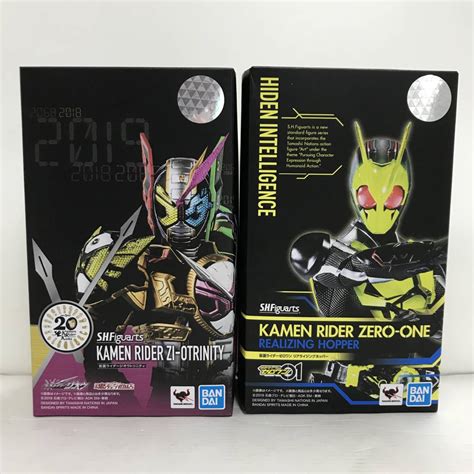 【やや傷や汚れあり】魂ウェブ商店 Shfiguarts 2点セット 仮面ライダージオウトリニティ 仮面ライダーゼロワン リアライジング