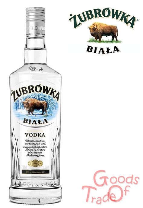 Zubrowka BISON GRASS Oder BIALA Vodka Polen 0 7L Excl Original