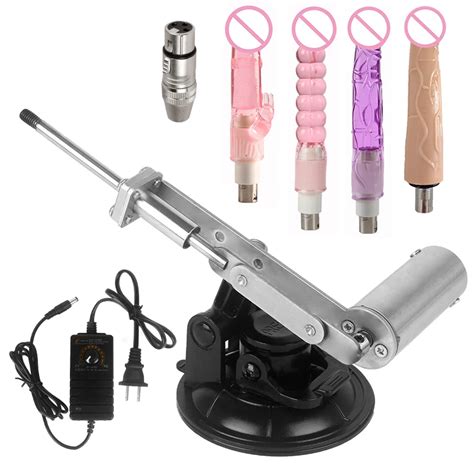 Mini Telescopic Sex Machine With Dildo 39mm Stroke 30 350rpm