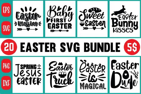 Easter Svg Bundle Bundle · Creative Fabrica