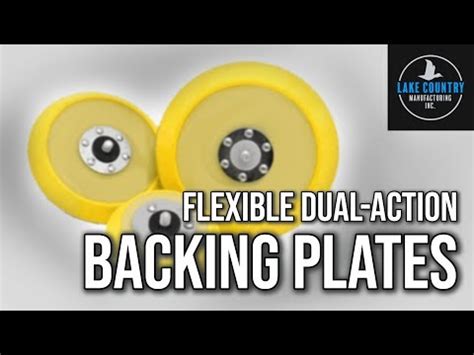 Lake Country Dual Action DA Backing Plate 6 Detailed Image