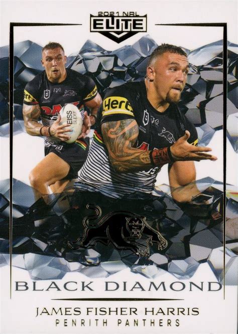 Nrl Elite Black Diamond Mojo Mbd James Fisher Harris Penrith