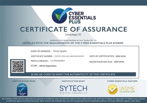 Elevating Data Security Lendology Cic Achieves Cyber Essentials Plus