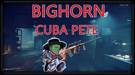 Division Pvp Bighorn Cuba Pete Headshot Youtube