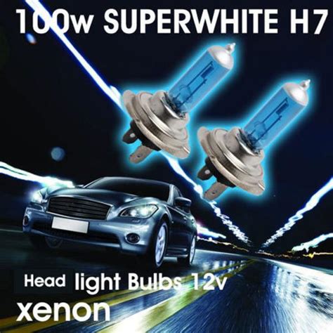 Buy Pcs W V White H K Xenon Gas Halogen Headlight Car Light