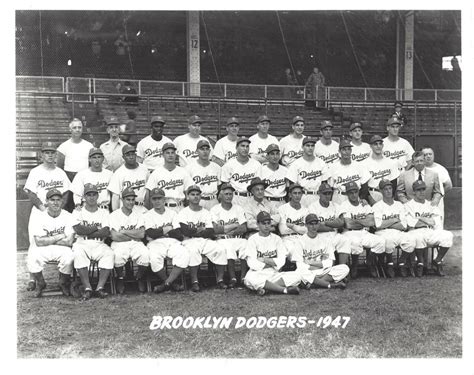 1947 BROOKLYN DODGERS 8X10 TEAM PHOTO BASEBALL MLB PICTURE