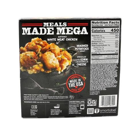 Banquet Mega Bowls Country Fried Chicken Hy Vee Aisles Online Grocery Shopping