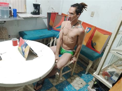 The Netizen Contains The Excitement That The Dildo And The Dilator He Uses Secretly Provoke In