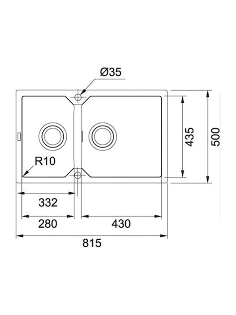 Franke FX FXG 620 Ένθετος Νεροχύτης από Συνθετικό Γρανίτη Μ81 5xΠ50cm