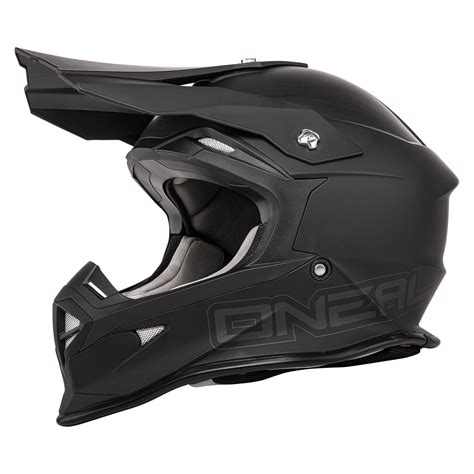 O Neal Series Evo Motocross Enduro Mtb Helm Flat Schwarz Oneal