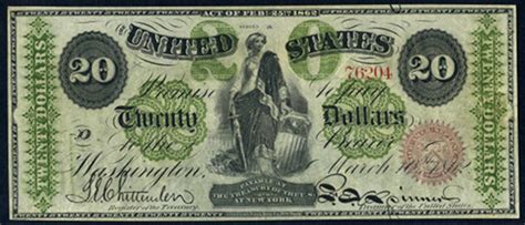 1862 $20 Legal Tender Value - How much is 1862 $20 Bill Worth ...