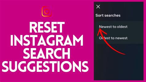 How To Reset Instagram Search Suggestions 2024 Instagram Tutorial