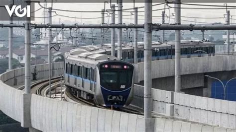 MRT Jakarta Ditetapkan Jadi Objek Vital Nasional