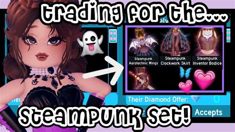 Trading For The Steampunk Set In Royale High Roblox Royale High