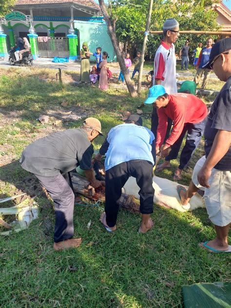 Sistem Gotong Royong Dalam Proses Penyembelihan Dan Pembagian Daging