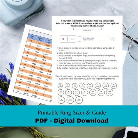Free printable ring sizer pdf - volfcenter