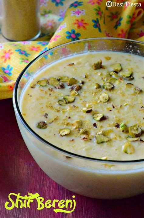 Desi Fiesta Shir Berenj Recipe Rice Pudding ~afghani Recipe Afghani Meal Platter