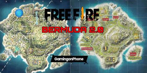 Free Fire Ob Patch Update Bermuda Map Changes And Locations