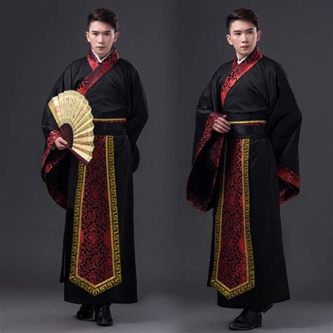 Ancien Costume De Danse Chinois Pour Hommes Tenue De Spectacle Sur