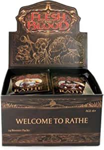 Legend Story Studios Flesh And Blood Welcome To Rathe Booster Card Game