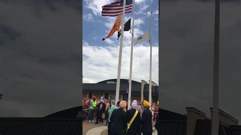 Nishan Sahib Has Been Hoisted Beside The Us Flag For One Month To