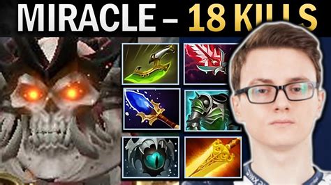 Wraith King Dota Gameplay Miracle With 18 Kills And Radiance YouTube