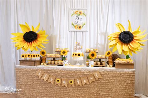 Sunflower Baby Shower Decorations