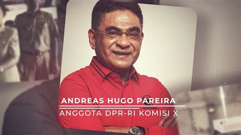 Ucapan Terima Kasih Kepada Bapak Dr Andreas Hugo Pareira Atas Bantuan