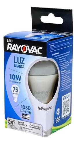 Lampara Led Rayovac W W Luz Fria Calida Lumens Color De La