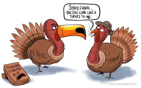 Funny Cartoon Thanksgiving Turkey Cartoon