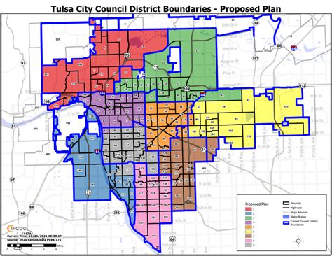 Tulsa County Line Map - Cherie Benedikta