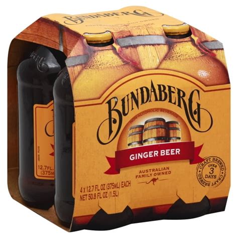 Bundaberg Brewed Drinks Bundaberg Ginger Beer 4 Ea