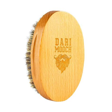 Order Dari Mooch Beard Brush Wooden Brush Made From Horse Hair For